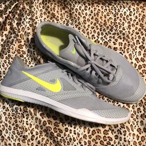 Nike Fitsole Running Gray Lime Air Max Like Mesh